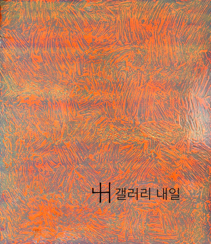 Radiation-1, Acrylic on Canvas, 72.7cm X 60.6cm, 2025