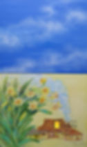 수선화 밥향기,75.8.X45.5cm  ,Oil on canvas,2025
