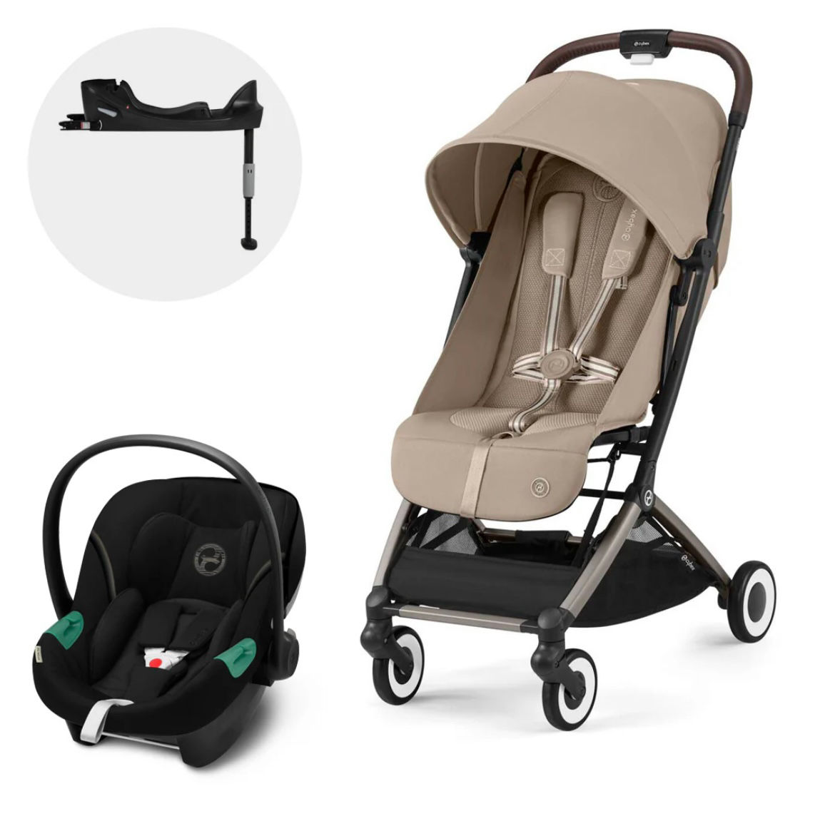 Travel System Orfeo + Aton S2 + Base