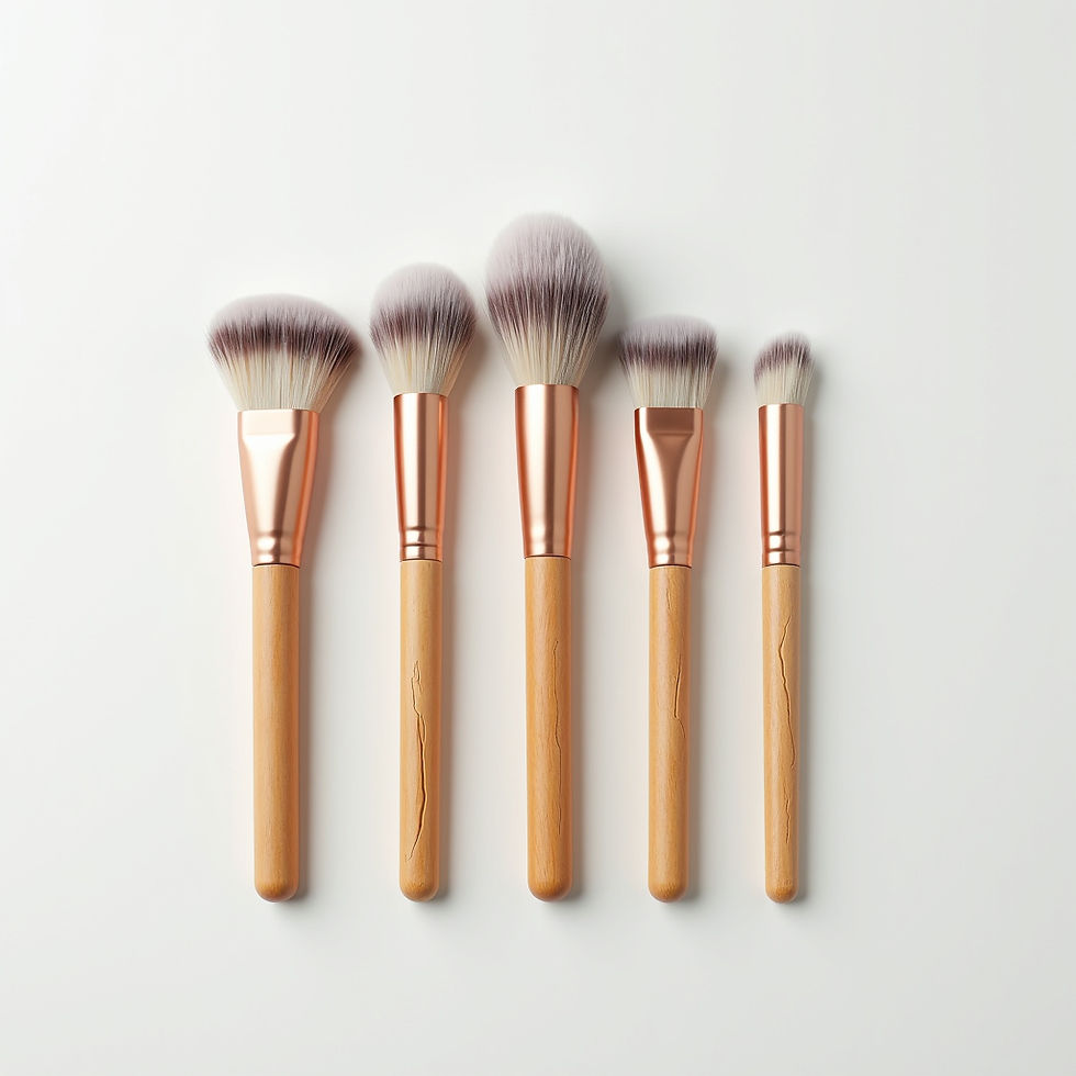 Juego Brochas Maquillaje