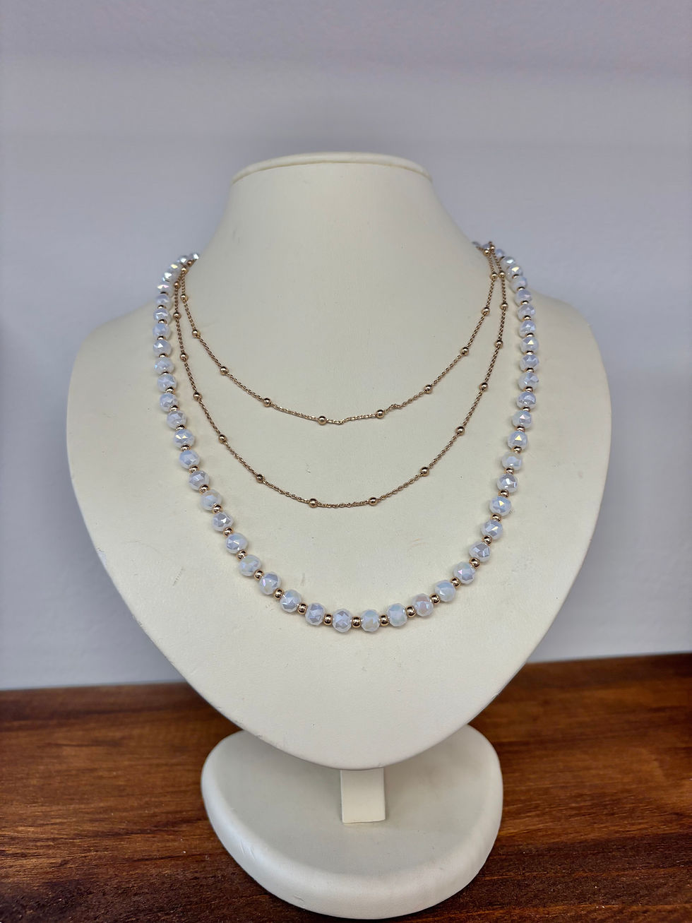 Thumbnail: Beaded Beauty Layered Necklace
