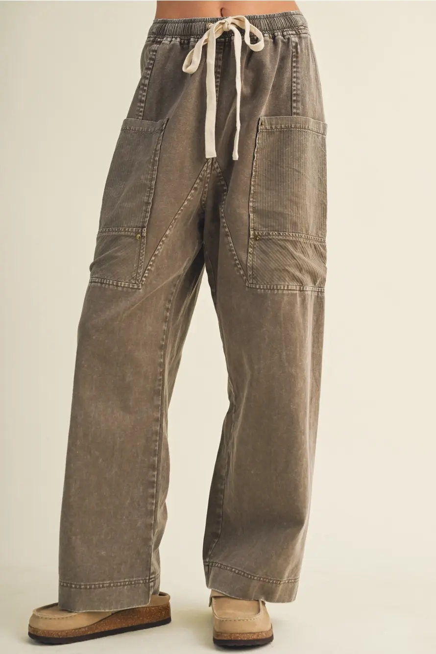 Espresso Self Utility Pant
