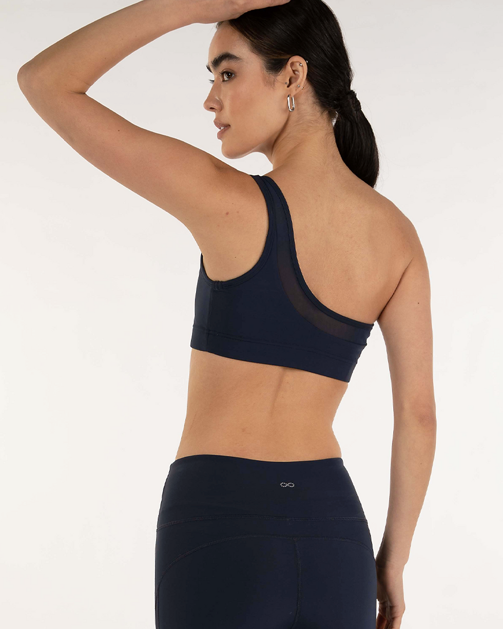Thumbnail: On Duty Mesh One Shoulder Silkiflex™ Bra