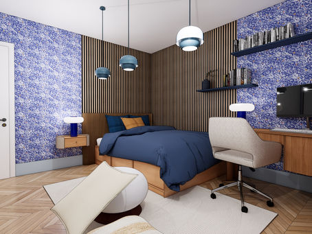 Une chambre d'ados 13m2