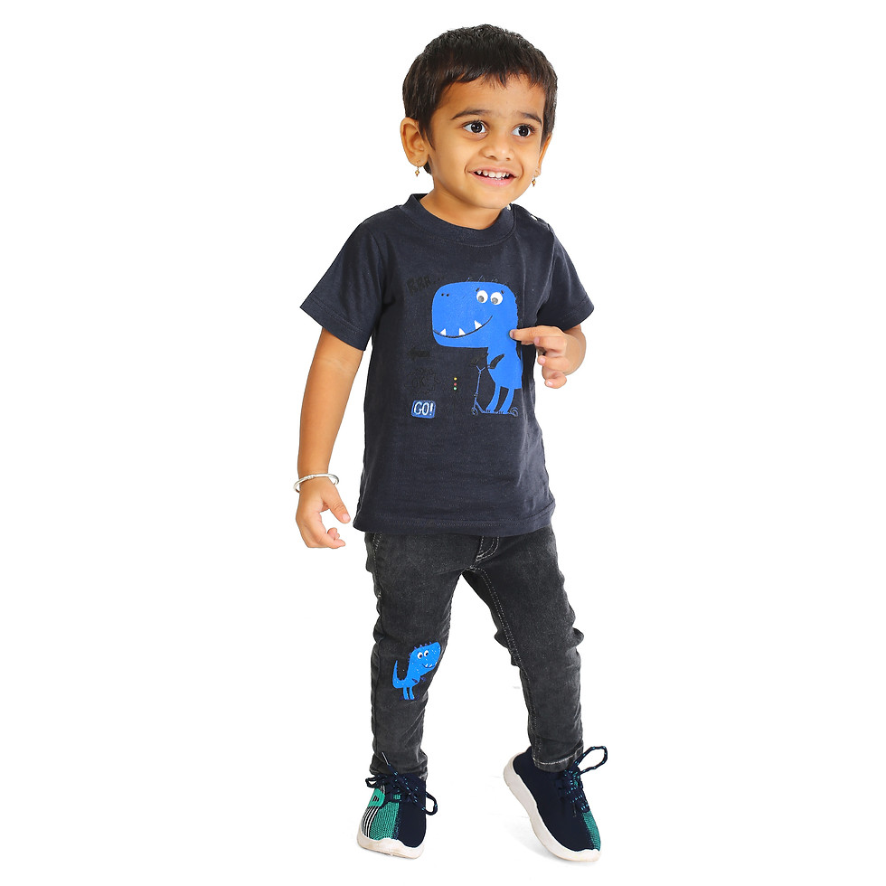 Thumbnail: BOYS JEANS JUNIOR 1-6 YRS