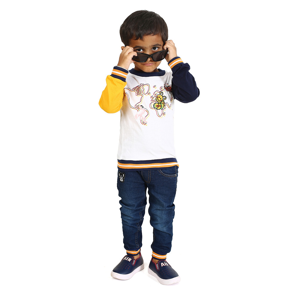 Thumbnail: BOYS JEANS JUNIOR 1-6 YRS