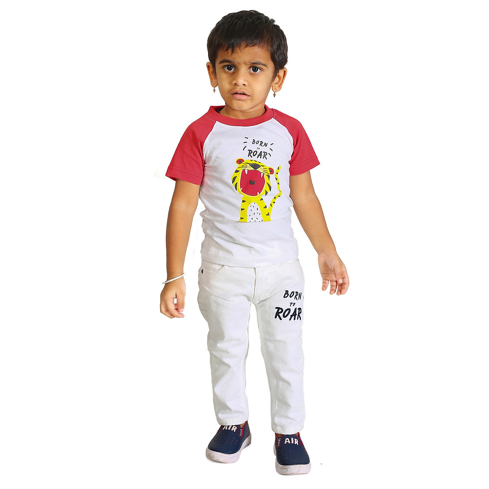 Thumbnail: BOYS JEANS JUNIOR 1-6 YRS