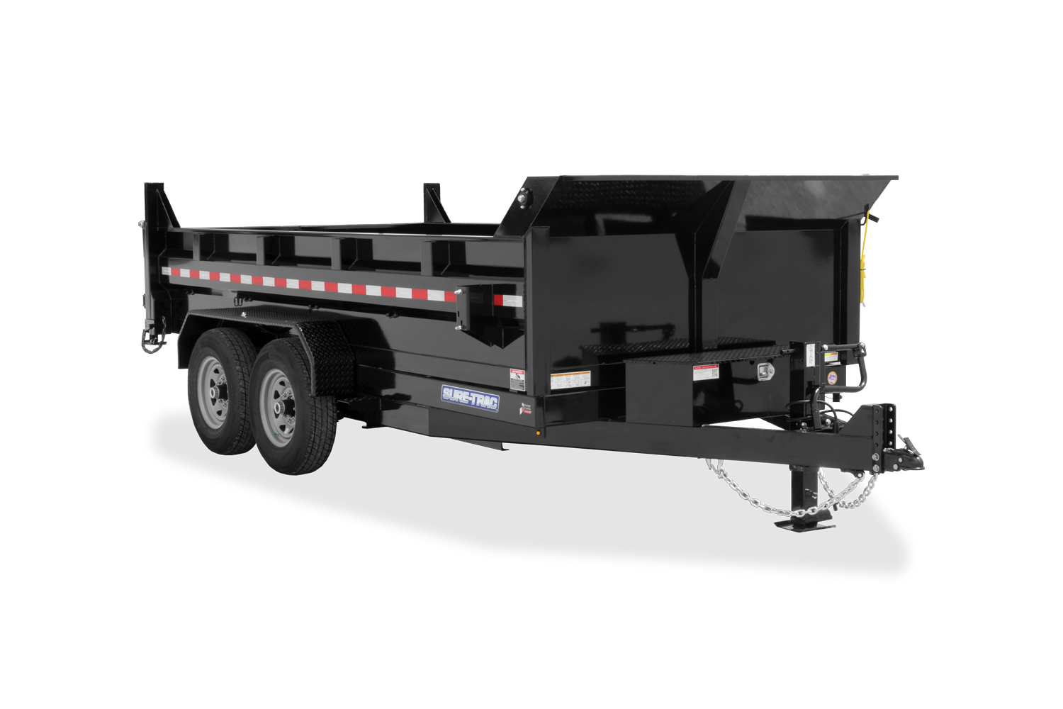 SureTrac 16' dump trailer