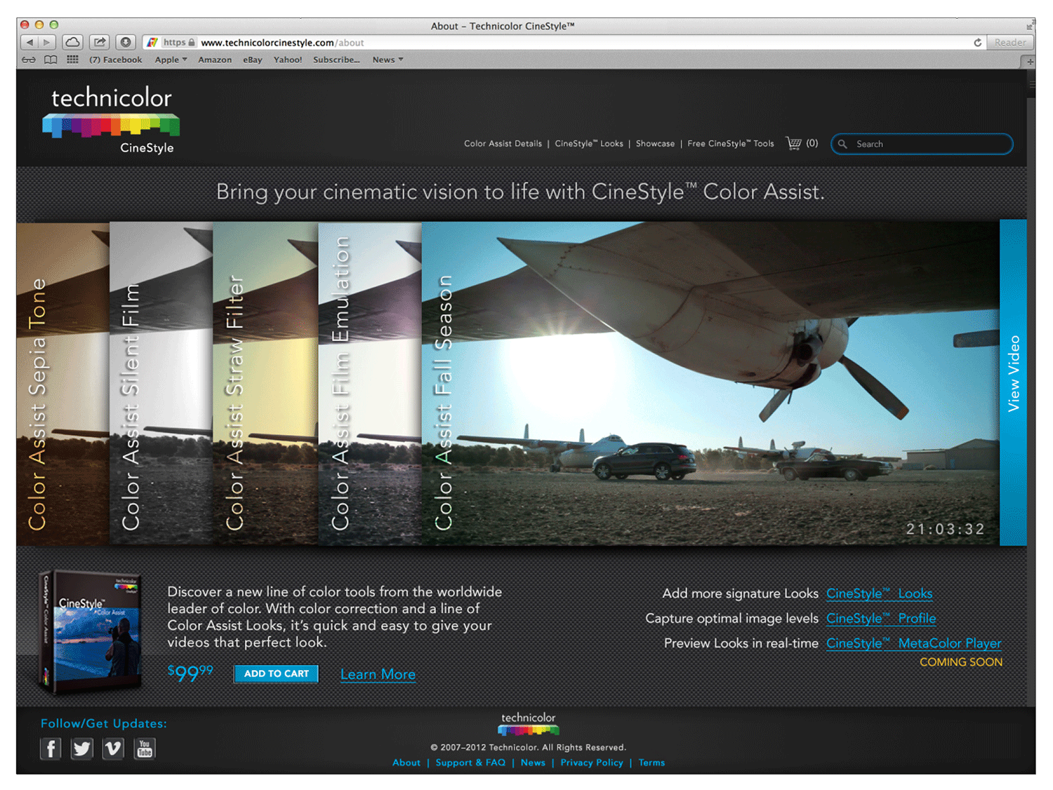 Technicolor eComm Site