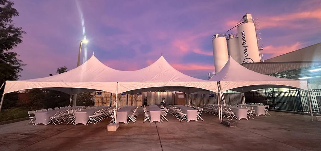 20 x 60 Marquee tent rental
