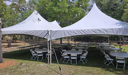 40 x 40 Marquee tent rental