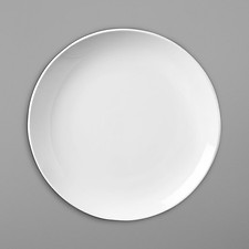 9 1_2 inch White Dinner Plate rental