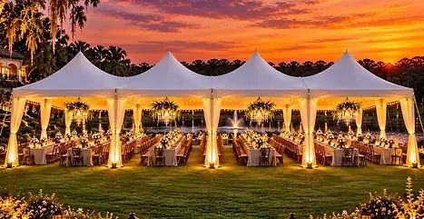 Sunset Lakeside Wedding Tent_compressed.webp