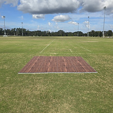 12 x 12 Dark Maple Dance Floor rental