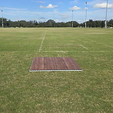 6 x 6 Dark Maple Dance Floor rental
