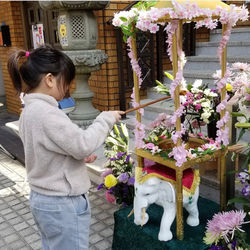 甘茶かけ