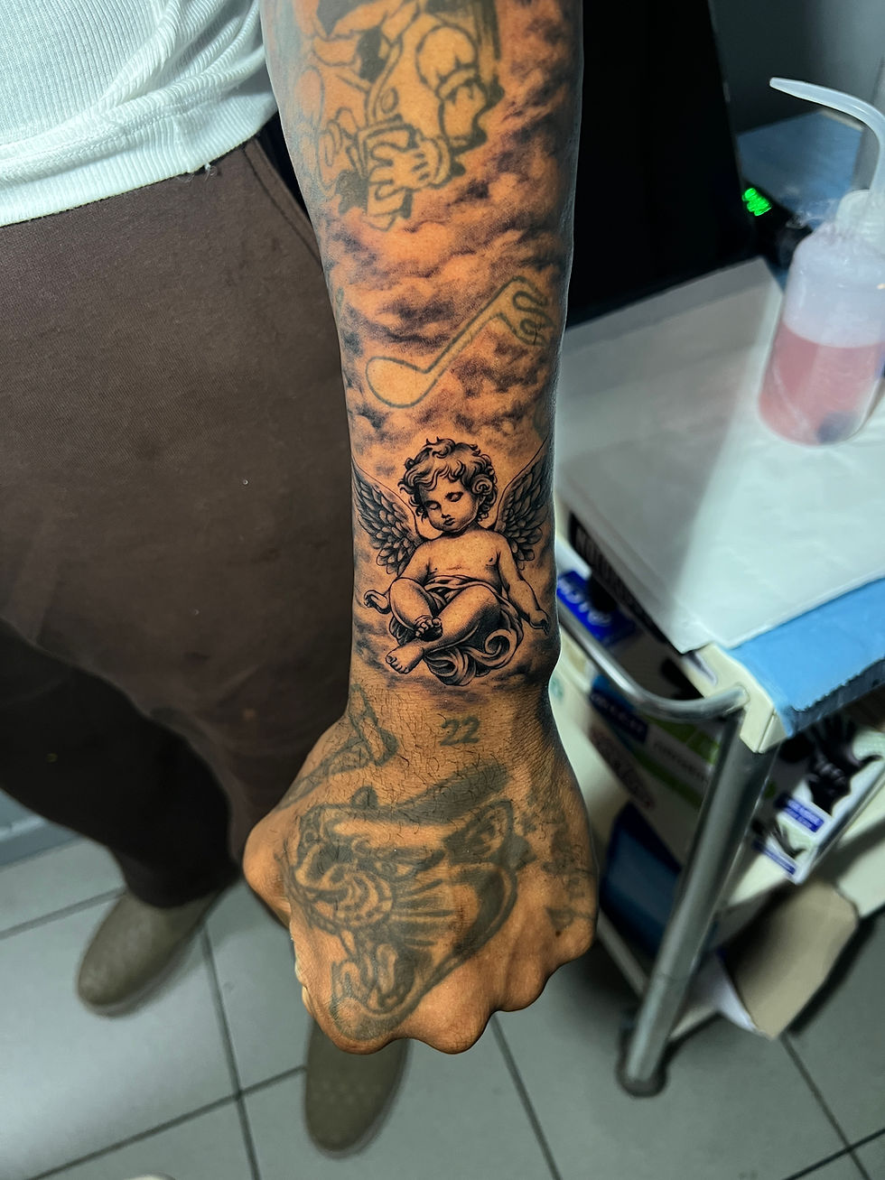 tatouage blast over