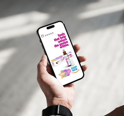 iphone mockup with a hand