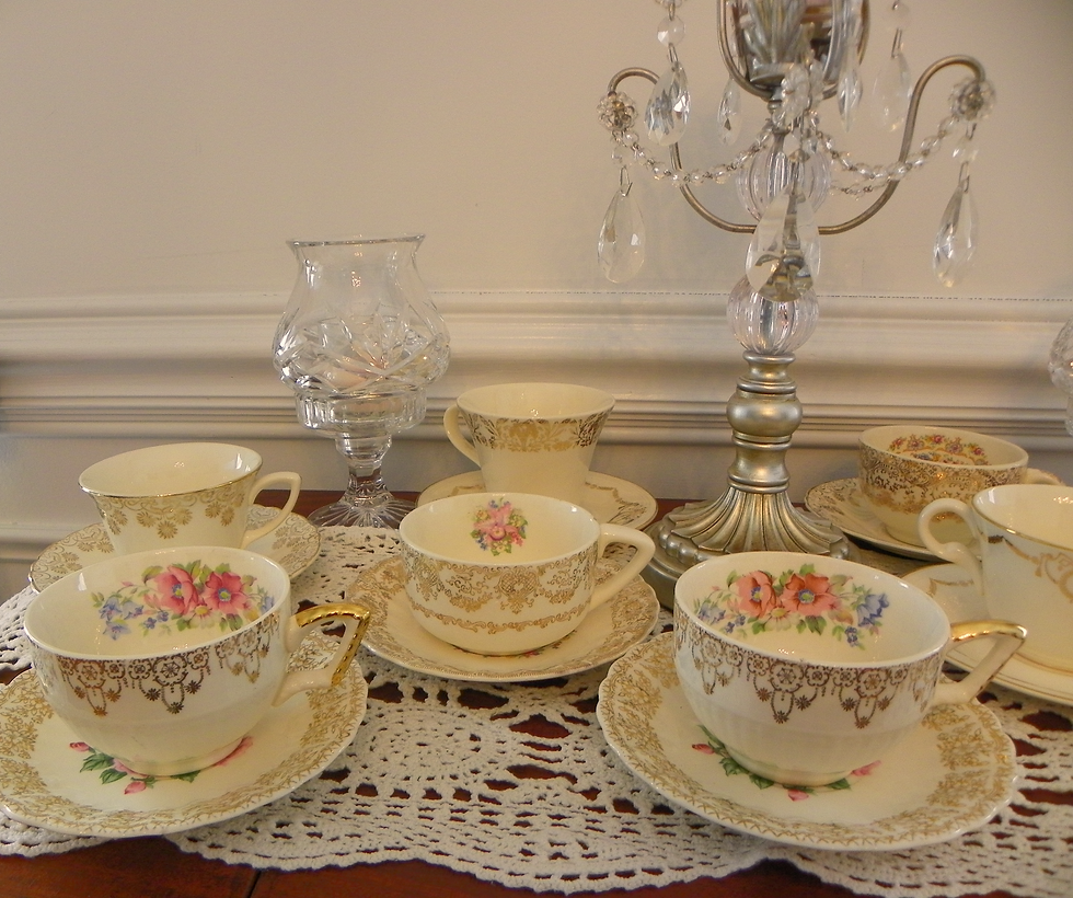Vintage China Rental, Wedding Decor