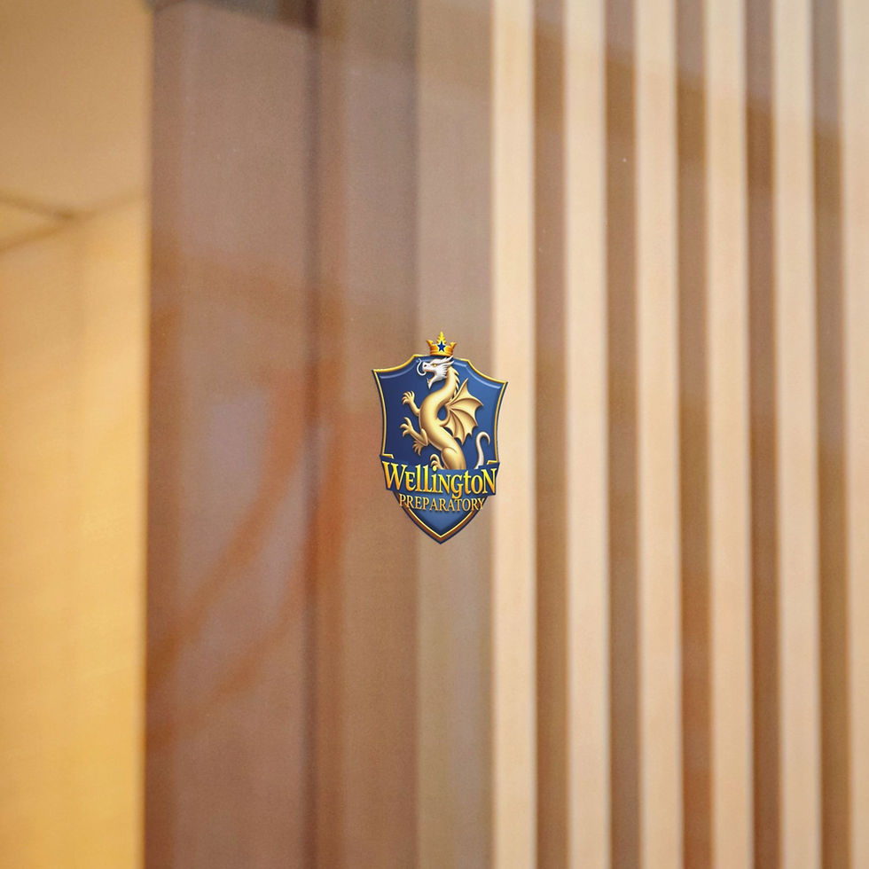Thumbnail: Wellington Preparatory Die-Cut Stickers