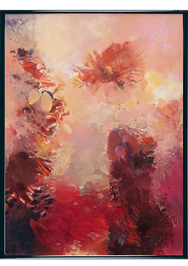 Germination and Dream, Giancarlo Tognoni,  80 x 60 cm, Oil on Canvas, 1980