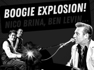 Boogie-Woogie Explosion! Nico Brina, Ben Levin & Chris Conz Live – "Happy Ol' Boy"