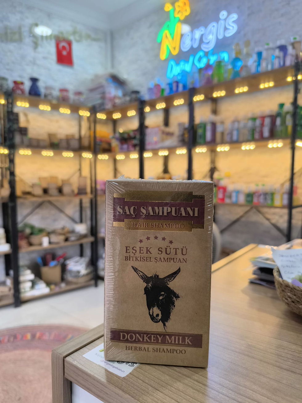 Eşek Sütü Özlü Bitkisel Şampuan