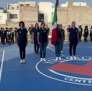 Honores a la Bandera. Padres de familia