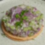 TOSTADA DE CEVICHE DE SIERRA (60 g).