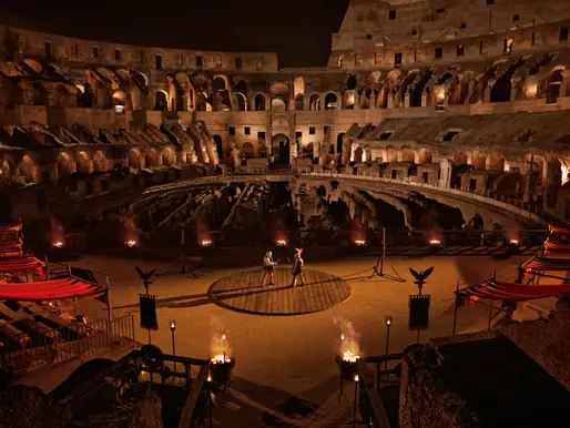 Airbnb oferece experiência exclusiva no Coliseu para celebrar o lançamento de 'Gladiador II'