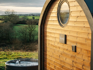 The Palm luxury glamping lodge in Cornwall