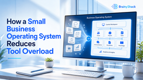 Small business operating system reducing tool overload by bringing scattered work into one connected workspace