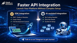casino API integration SDK and AI-assisted setup for gaming platforms