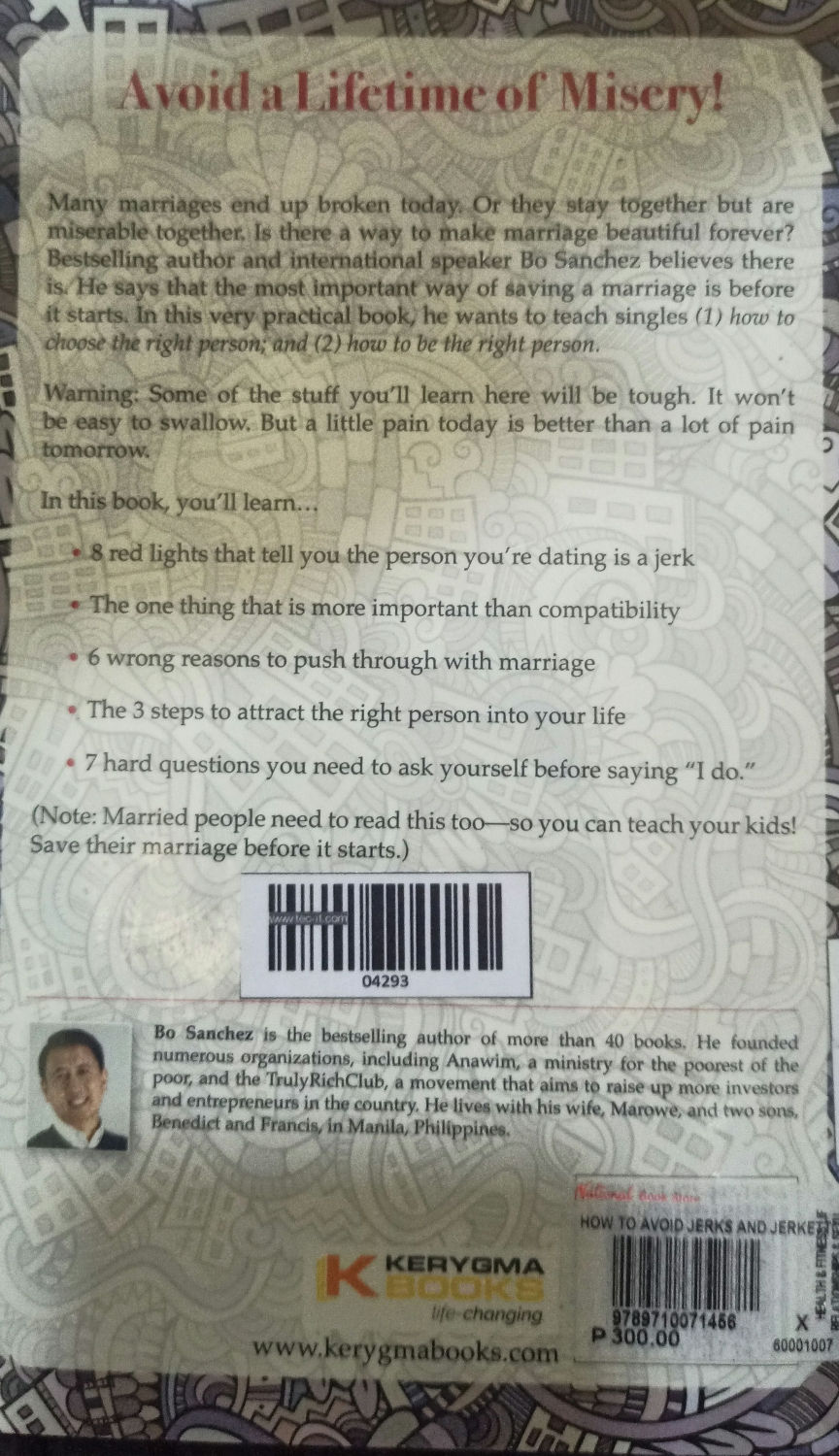 Thumbnail: How to Avoid Jerks and Jerkettes : So You Can Find God's Best