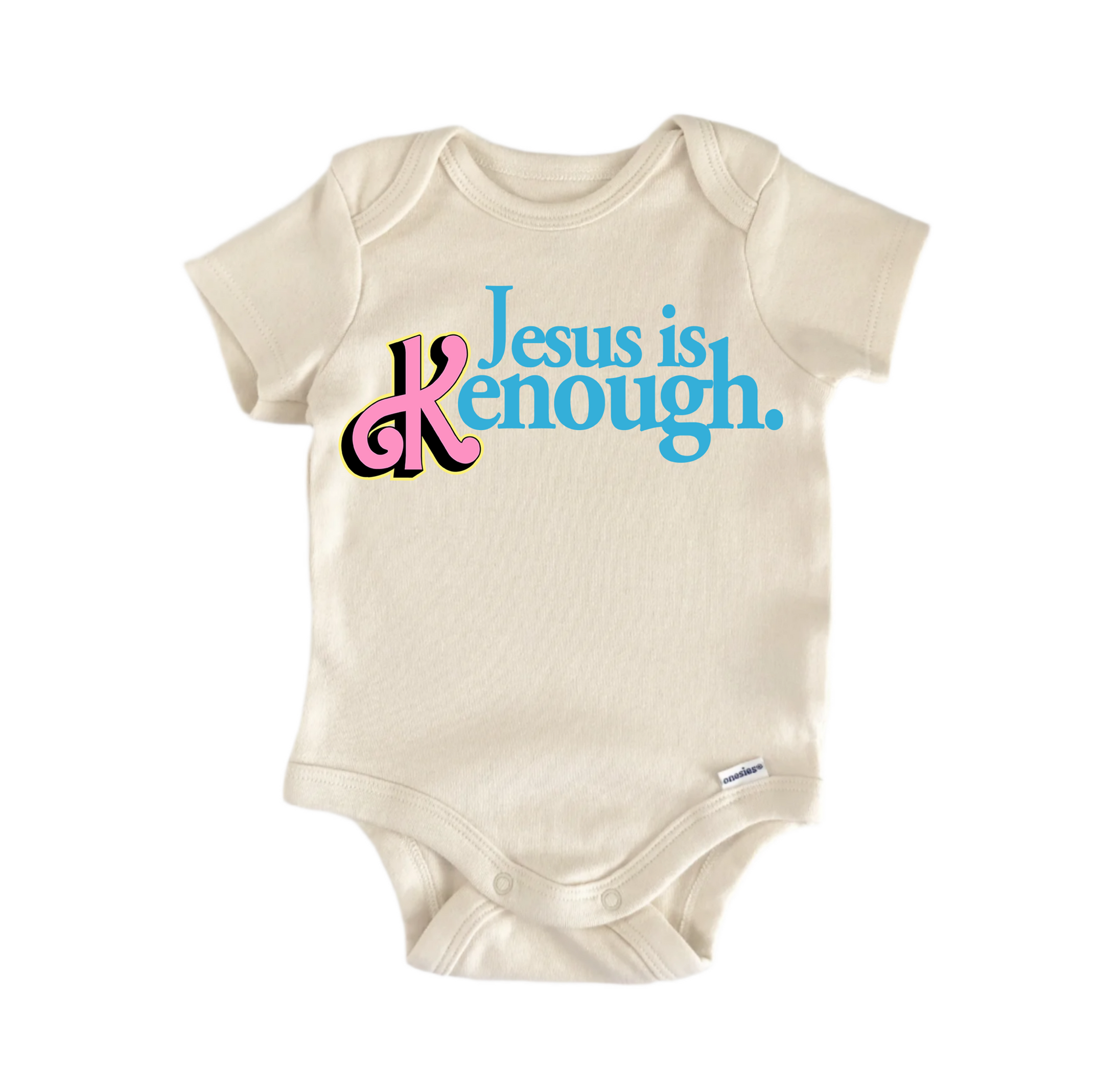Is Kenough Jesus Religious God Christian - Baby Boy Girl Clothes Bodysuit