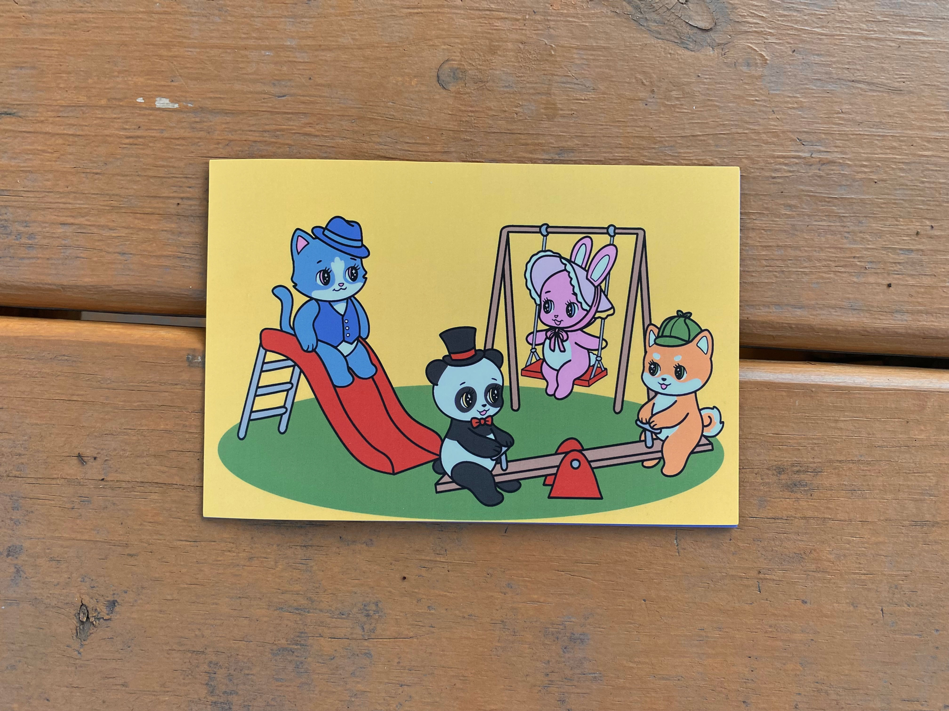 Playground Post Card