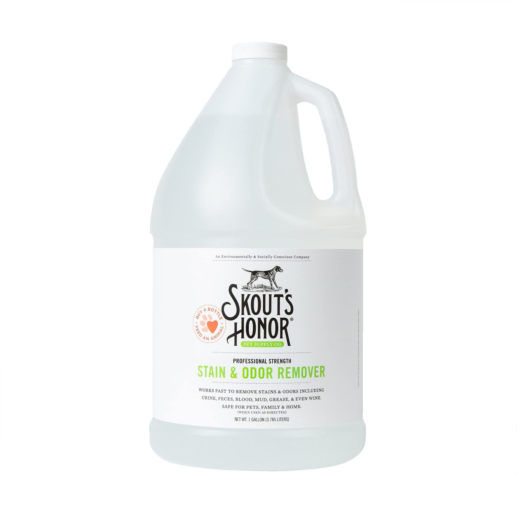 SKOUT'S HONOR Pet Stain and Odor Remover - Powerful Cleaner for Dog Urine, sw...