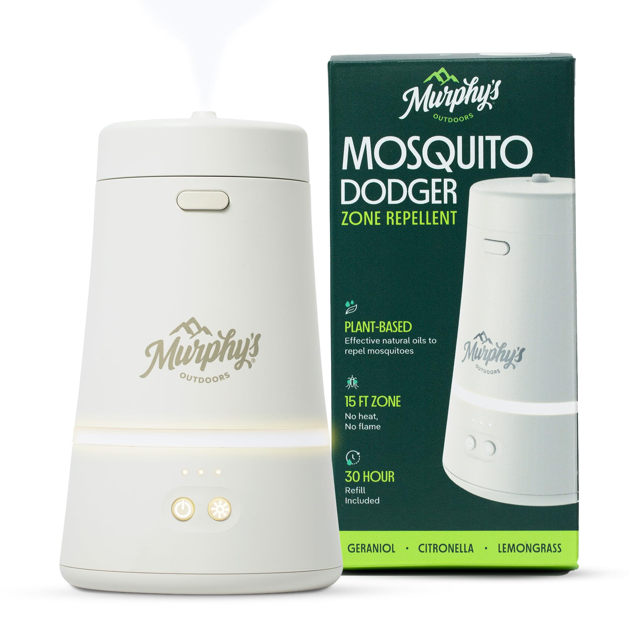Murphy's Naturals Mosquito Dodger, Mosquito Repellent Spray with Essential Oi...
