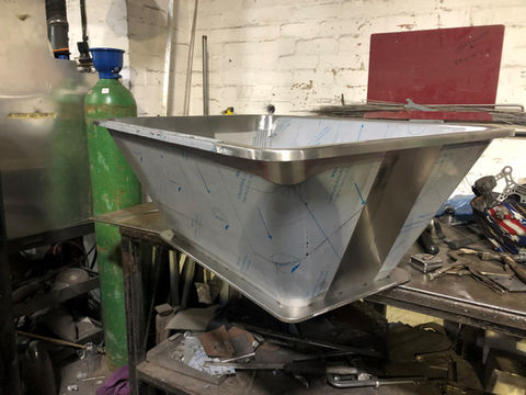metal sink