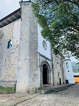 Fachada del Exconvento desde el flanco izquierdo