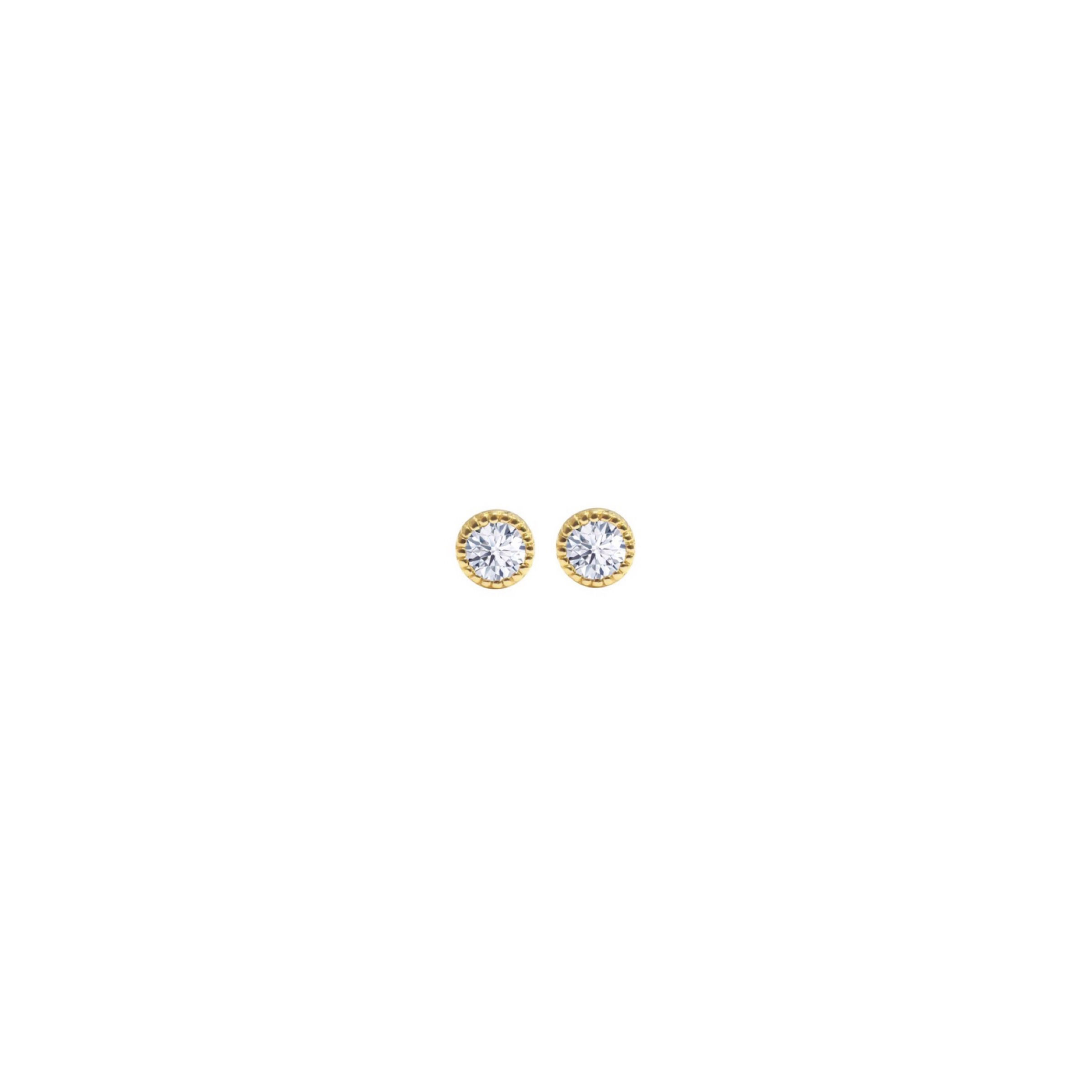 2.5mm Diamond Stud