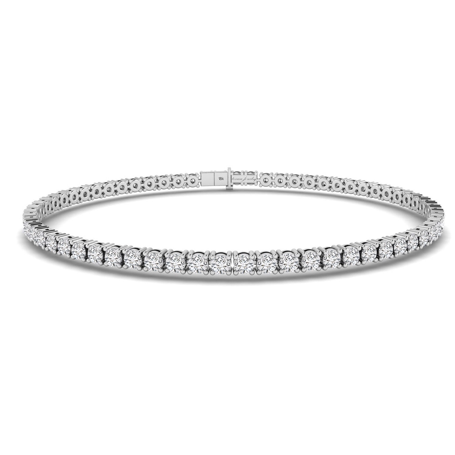 2ct Classic Diamond Tennis Bracelet
