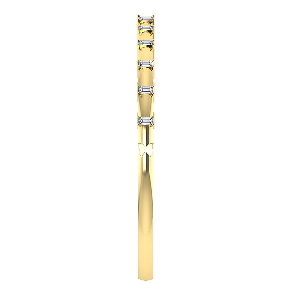 Thumbnail: Baguette Diamond Bangle
