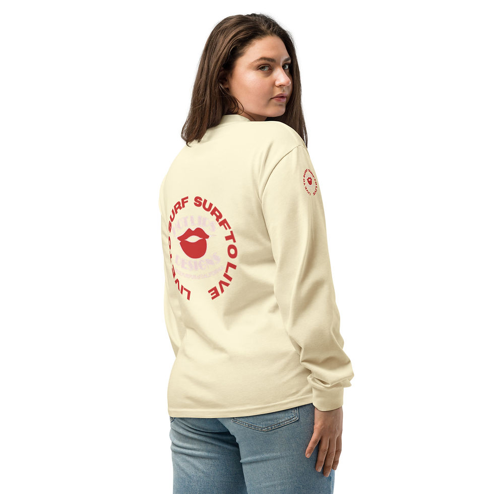 Thumbnail: Corky Carroll t-shirt with 'LIVE TO SURF SURF TO LIVE' bottle cap logo