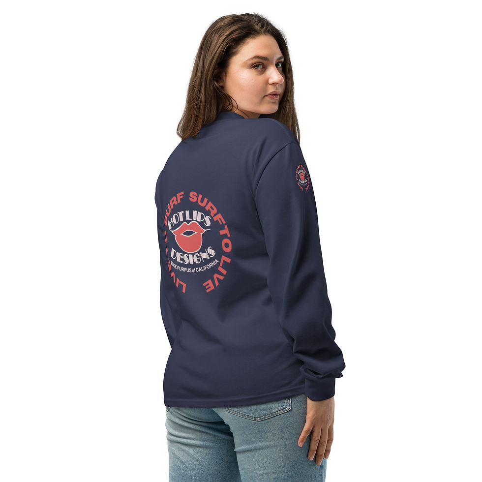 Thumbnail: Corky Carroll Bottle Cap logo t-shirt back with 'Live to Surf' text