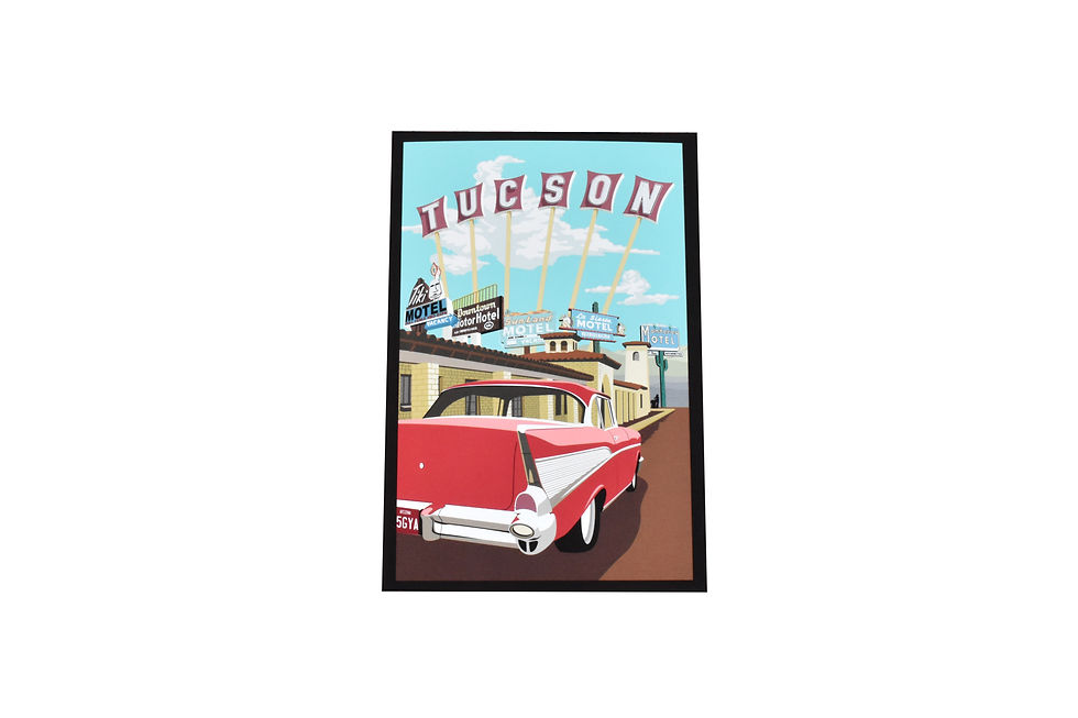 Postcard | Motels | Tucson