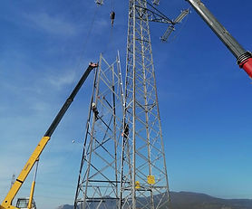 Direzione lavori per adeguamento di linee elettriche in AT