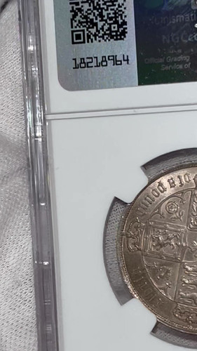 1884 ゴシックフローリン 銀貨 NGC MS61 イギリス ヴィクトリア女王 イギリス ヴィクトリア ゴシックフローリン銀貨 1884 NGC MS61 | 東京