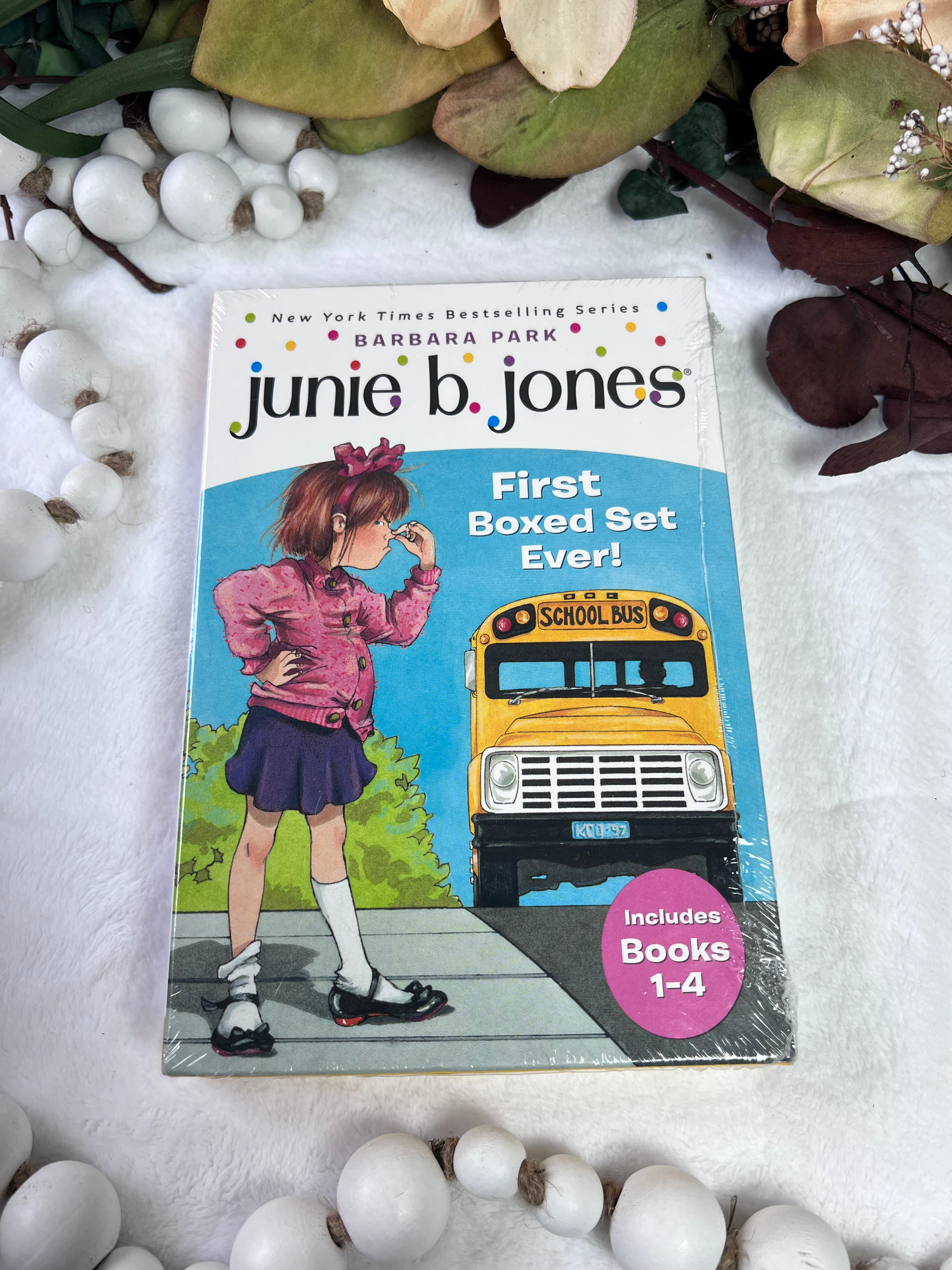 Junie B. Jones Audio Collection: Books 1-4: The Stupid Smelly Bus; A Little Monk