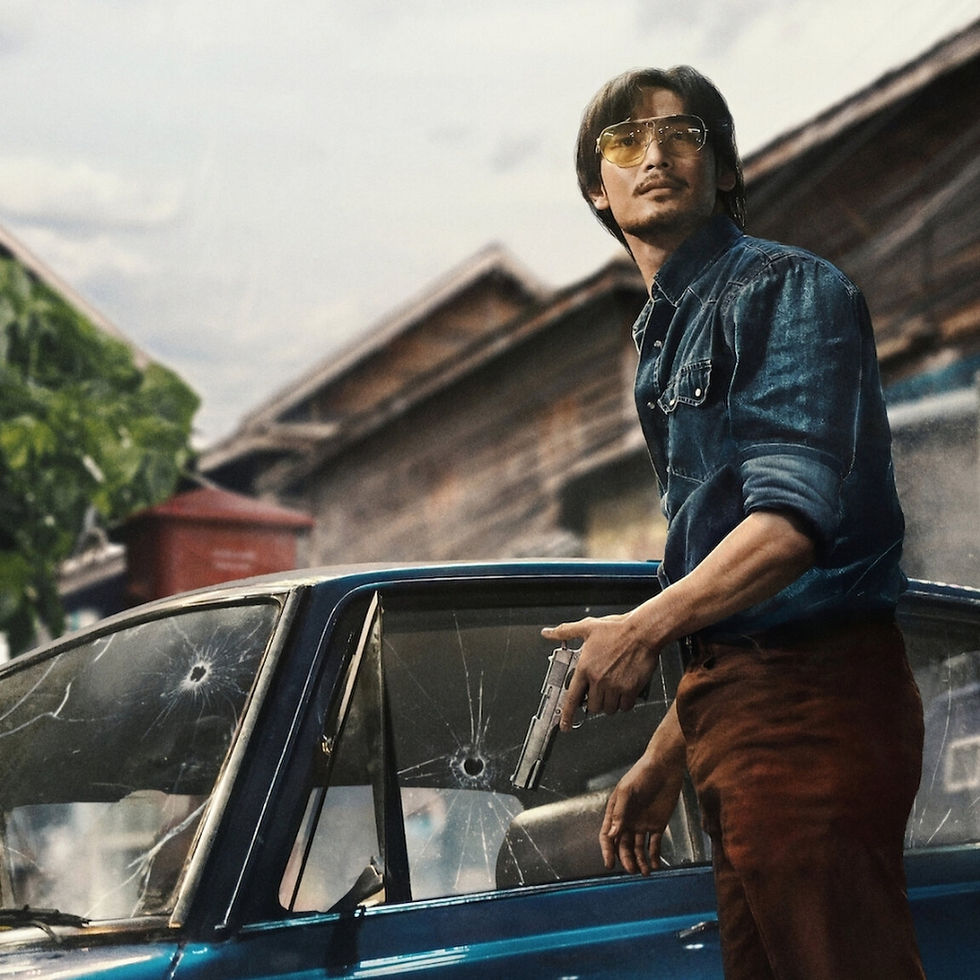 “อาโป” ฟื้นแฟชั่นยุค 70s-80s อินจัด! บท “ตี๋ใหญ่” เวอร์ชั่น 2025 เท่ ดิบ และเซ็กซี่